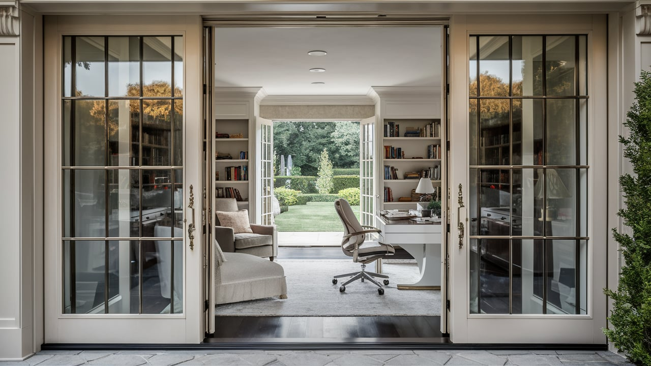 Using Sliding French Patio Doors for Home Office Optimization
