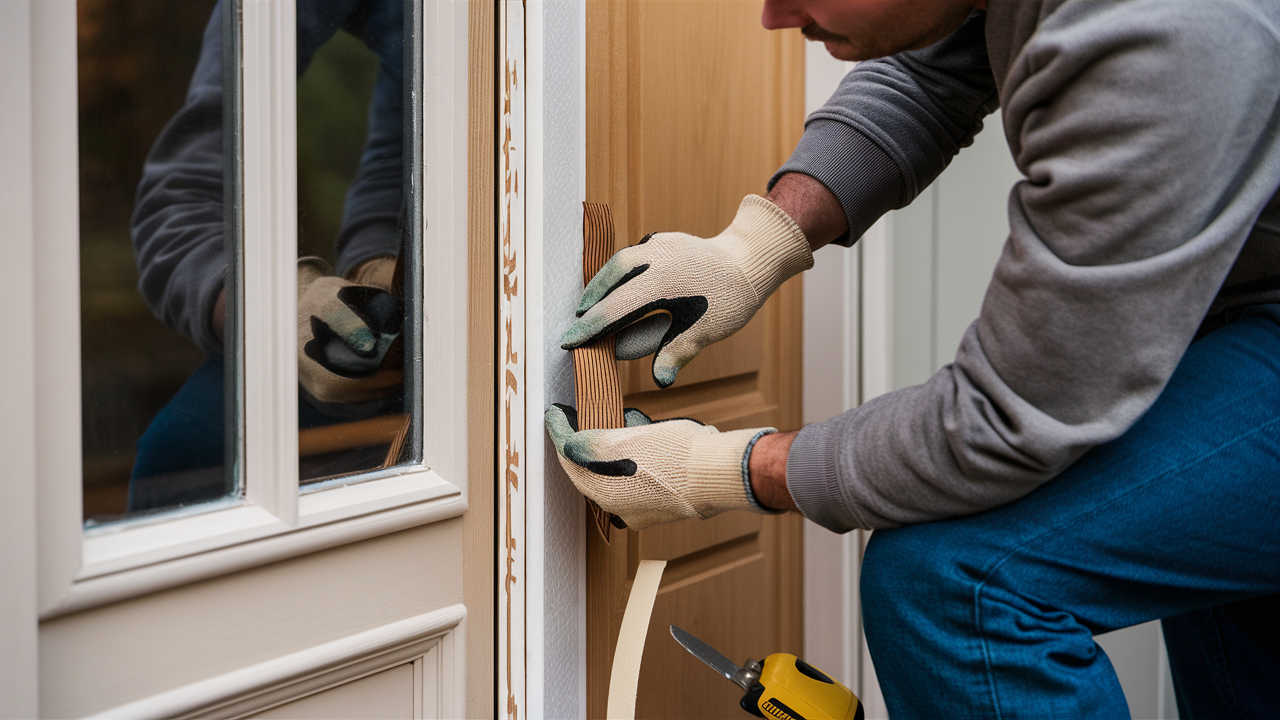 How to Replace Old Weather Stripping on a Door