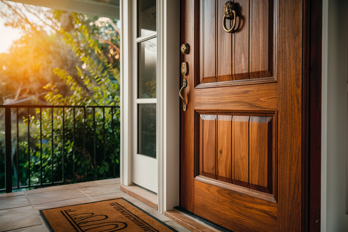 The Enduring Charm of Solid Wood Front Doors