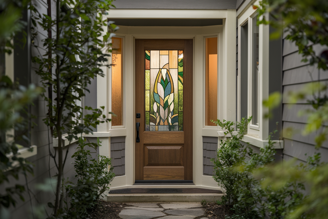 Adding Elegance with Exterior Front Doors with Glass