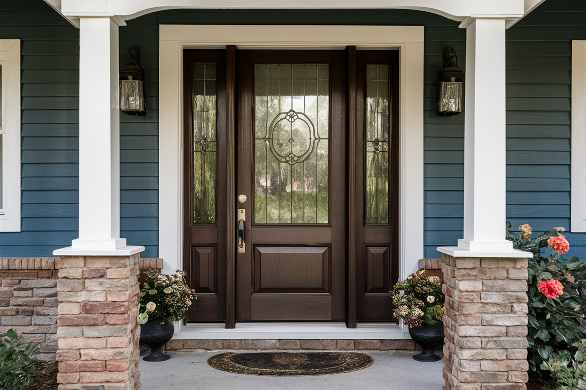 Enhancing Curb Appeal with Exterior Front Doors with Glass