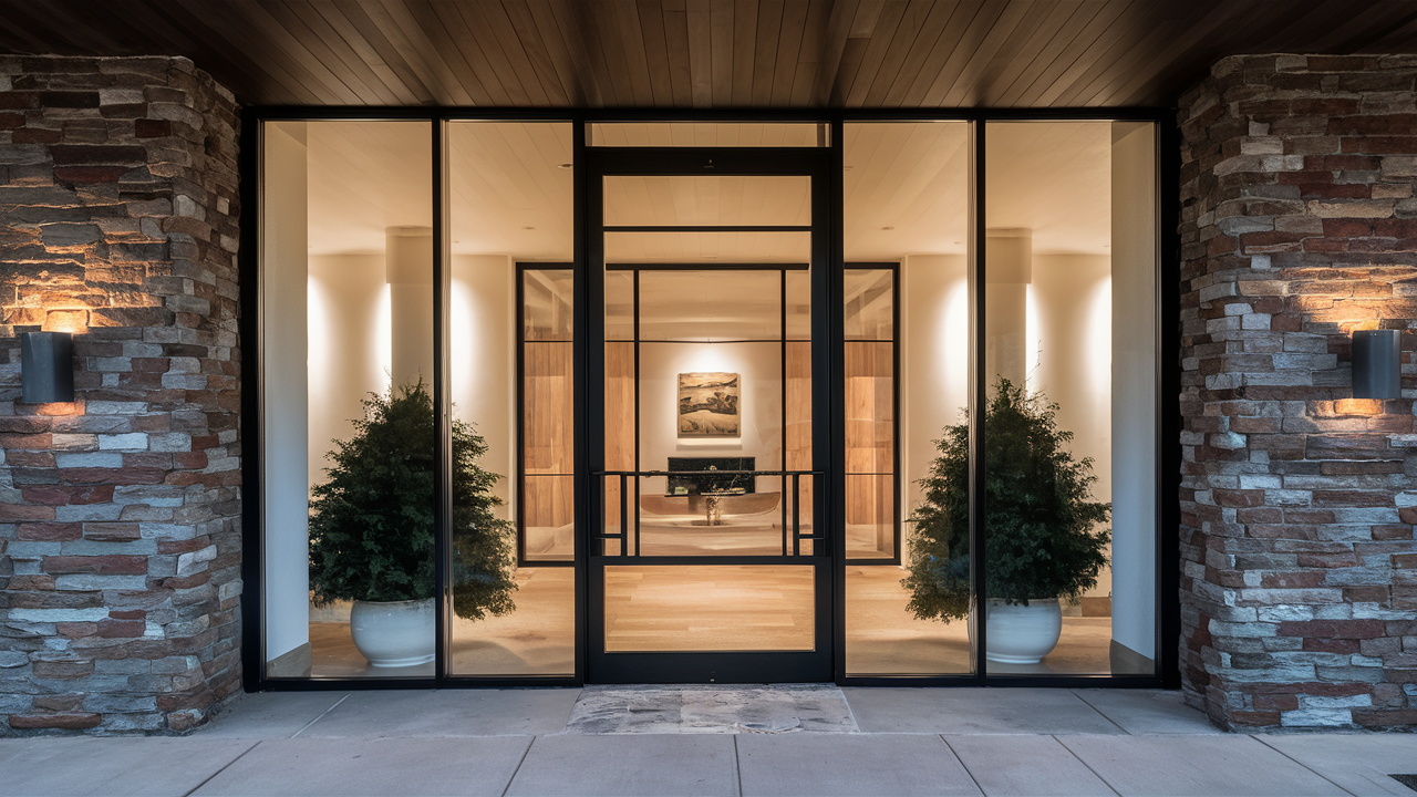 Top Trends in Front Doors with Glass for 2024