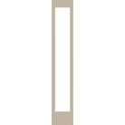 Fiberglass Sidelite Panel (Full Lite), Tan Woodgrain