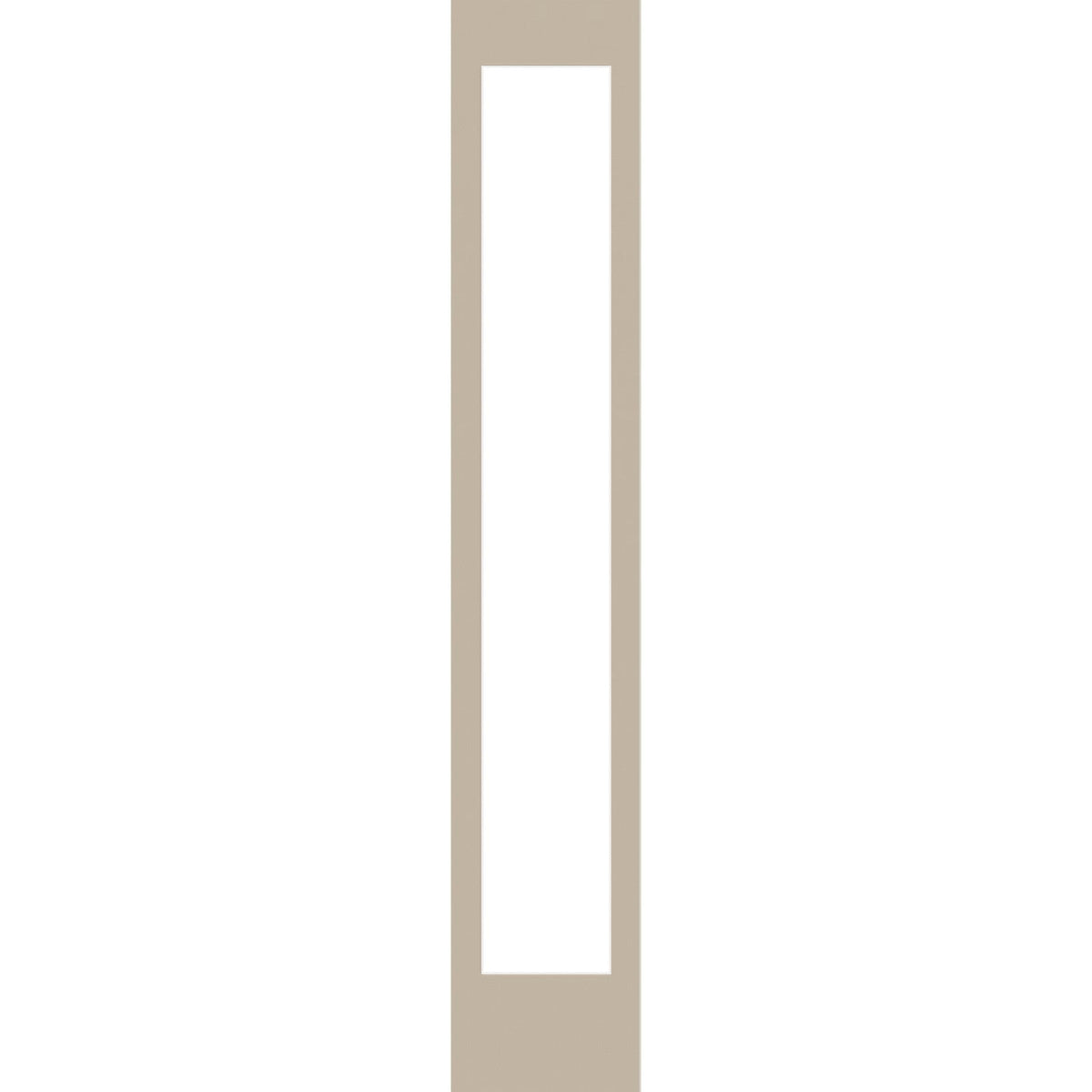 Fiberglass Sidelite Panel (Full Lite), Tan Woodgrain