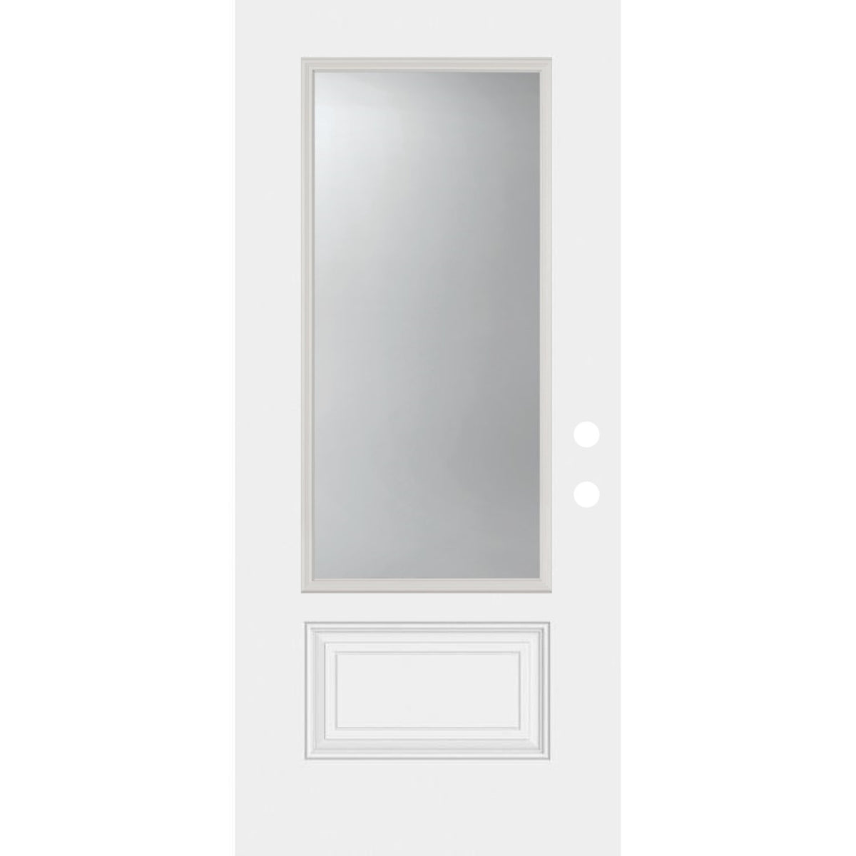 Smooth Fiberglass Entry Door (2 Panel 3/4)