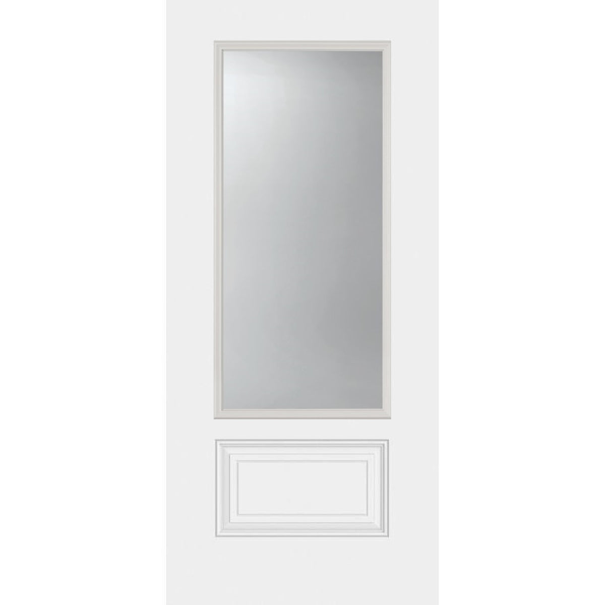 Smooth Fiberglass Entry Door (2 Panel 3/4)