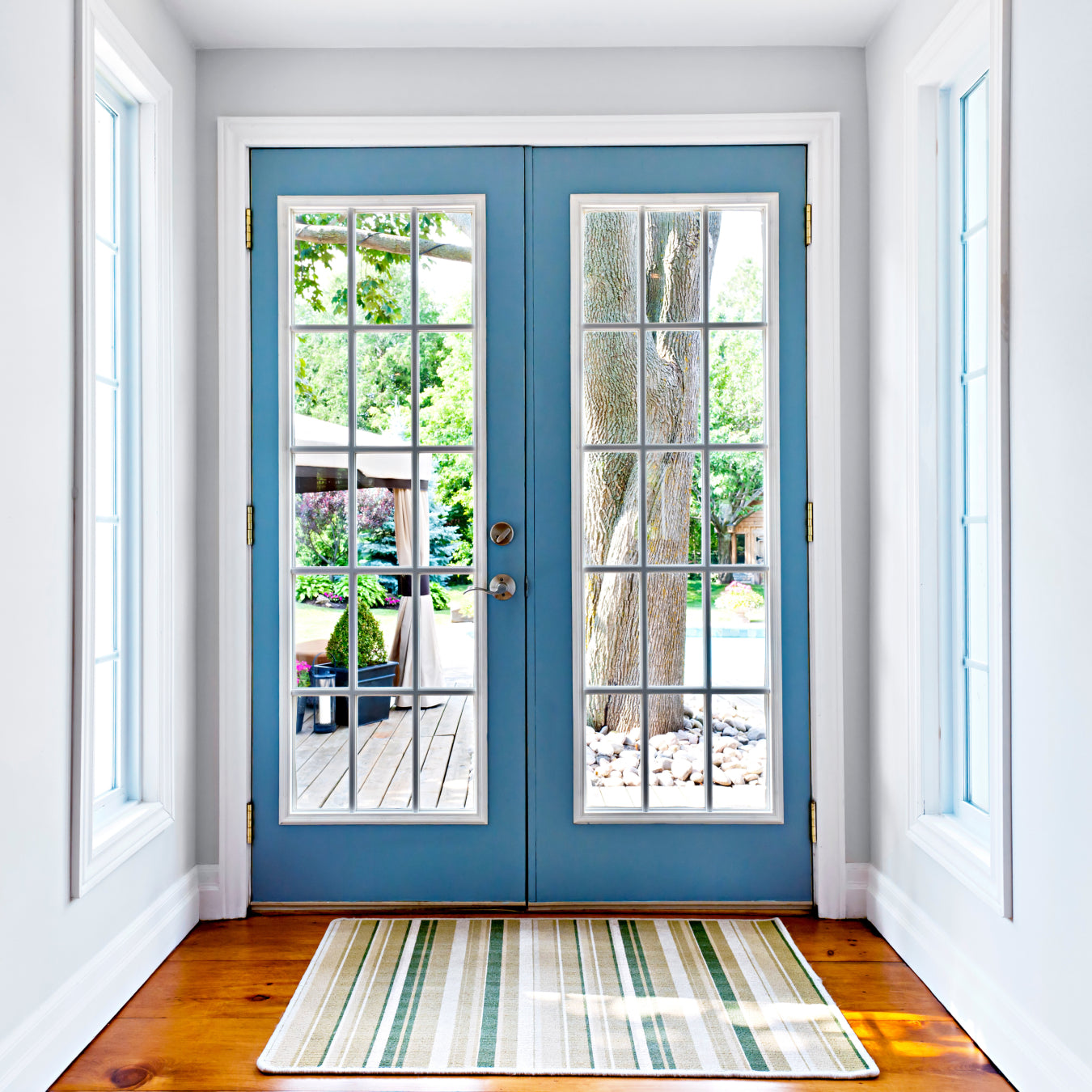 Finished entry door system project