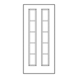 Clear 5 Lite Glass and Frame Kit (Full Sidelite)