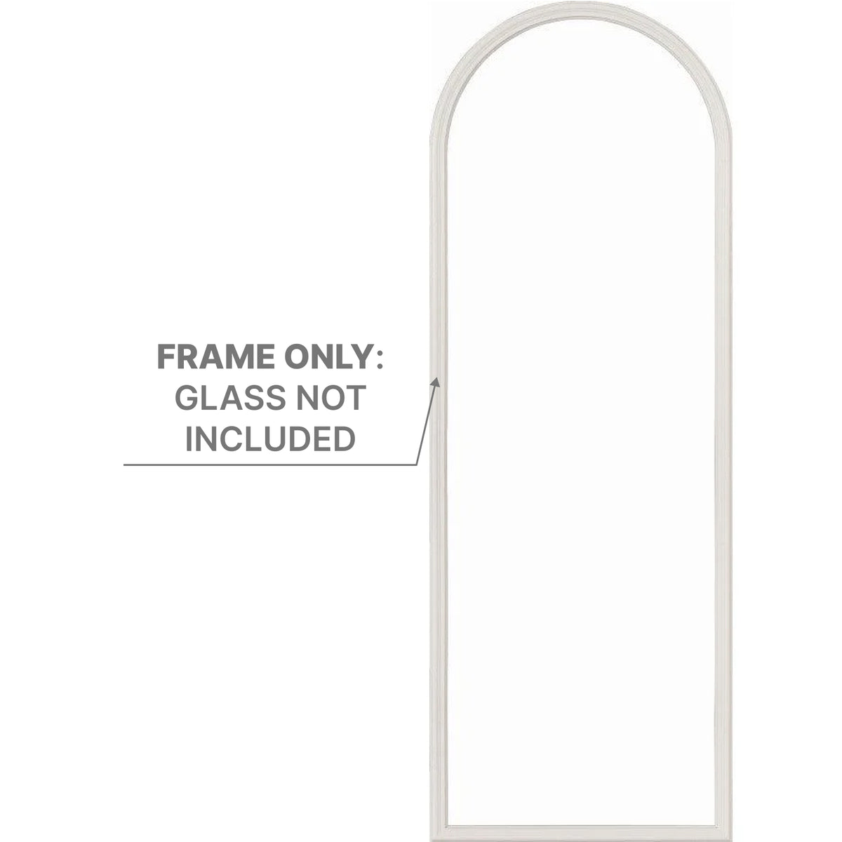 Round Top Full Lite 24" x 66" Frame Kit