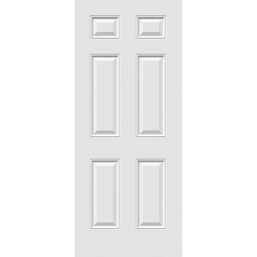 36" Steel Entry Door Slab (6 Panel) - Pease Doors: The Door Store