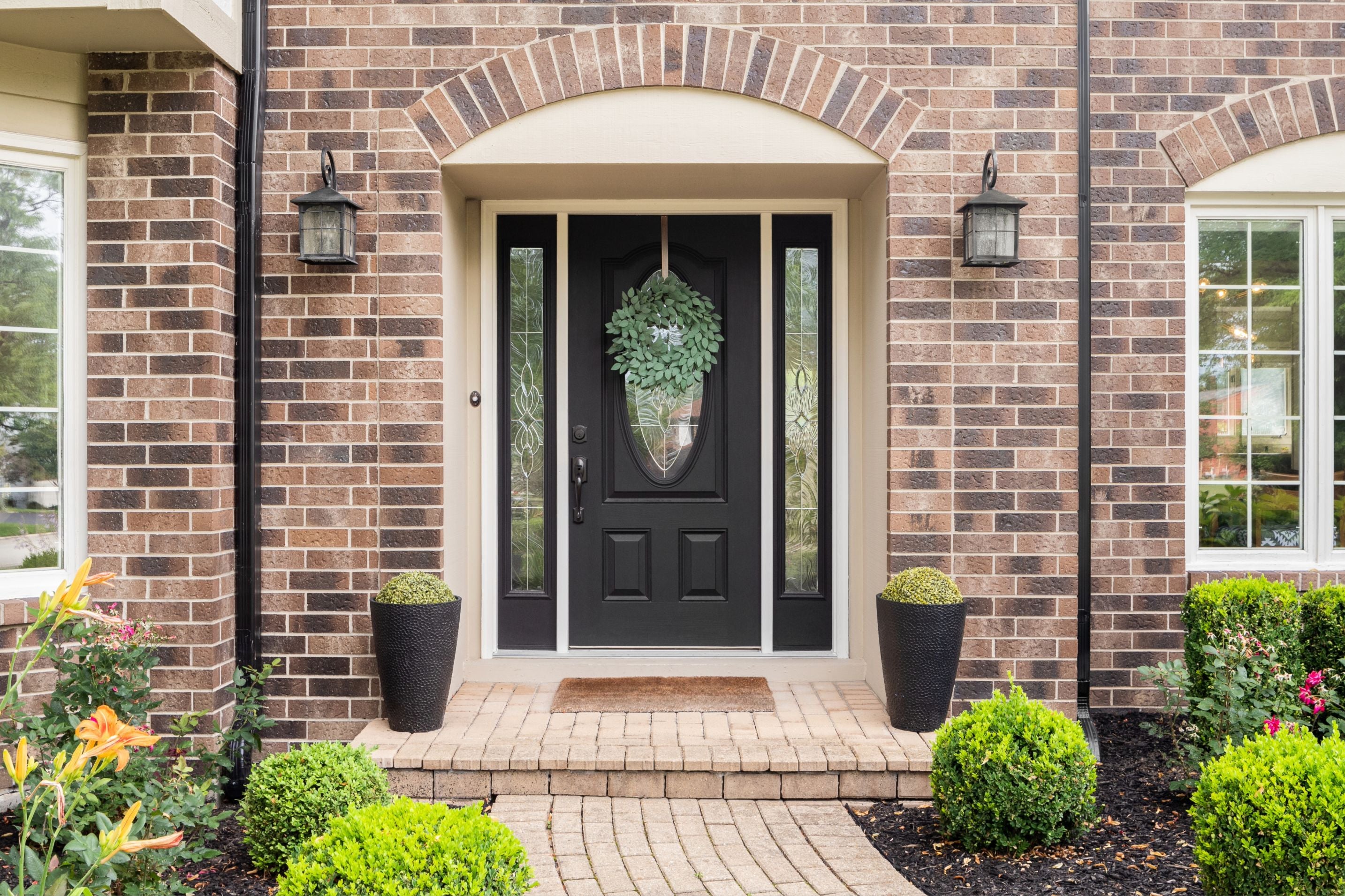 Finished entry door system project