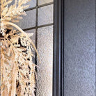 Fiberglass Sidelite Panel (Full Lite), Tan Woodgrain