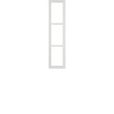 Half Sidelite Frame Kit with 3 Grids - Pease Doors: The Door Store
