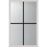 Grills Between Glass 4 Lite Glass and Frame Kit (Half Lite)