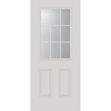 Clear 9 Lite Glass and Frame Kit (Half Lite)