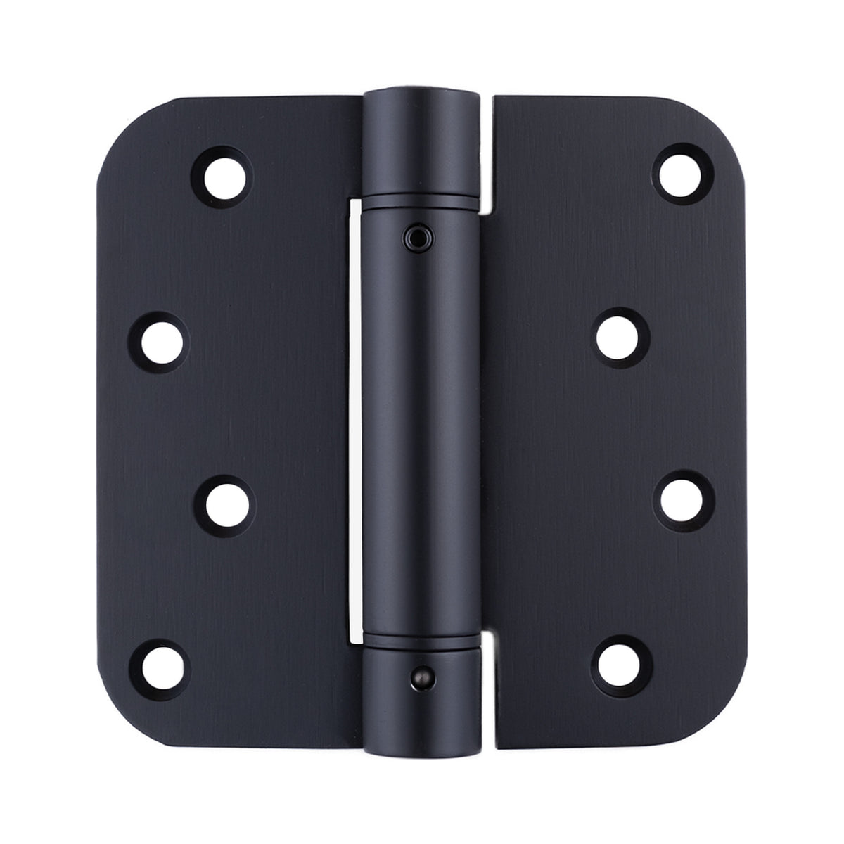 Stainless steel spring self-closing door hinge 4 inch, Flat Black