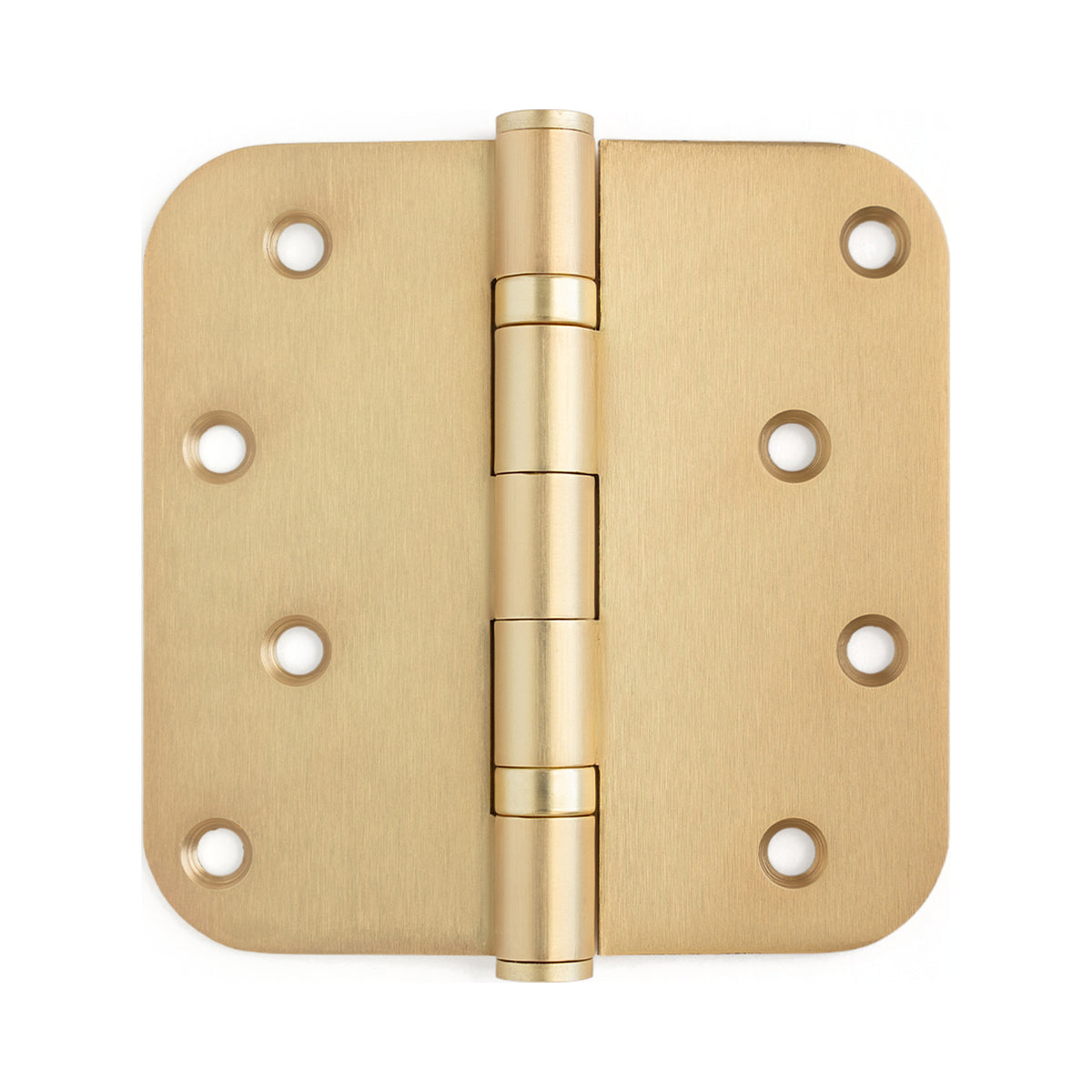 Stainless steel ball bearing door hinge 4 inch, Satin Brass