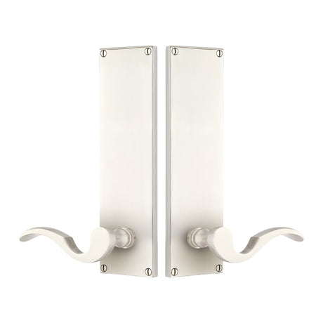 Modern Sideplate Entry Lockset by Emtek