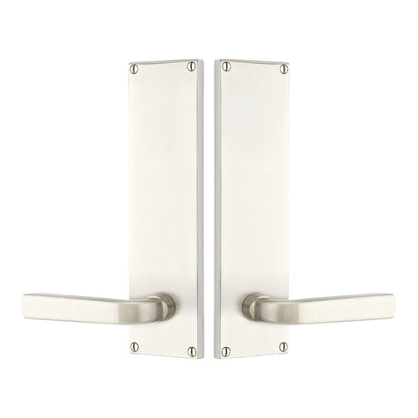 Modern Sideplate Entry Lockset by Emtek