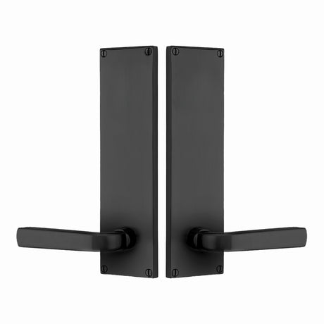 Modern Sideplate Entry Lockset by Emtek