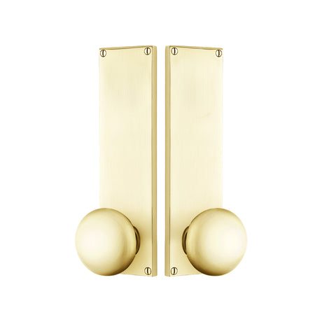 Modern Sideplate Entry Lockset by Emtek