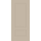 36" Mahogany Grain Fiberglass Entry Door Slab (3/4 Lite) - Pease Doors: The Door Store