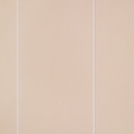 Close-up of the Fine Woodgrain fiberglass door surface with plank grooves