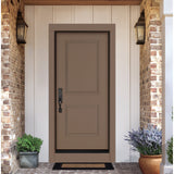 2 Panel fiberglass entry door, shown installed
