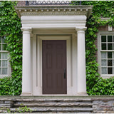 6 Panel fiberglass entry door, shown installed