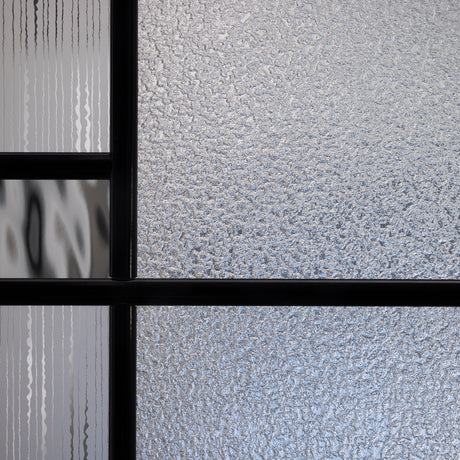 Close-up of Dexter glass showing its texture and pattern