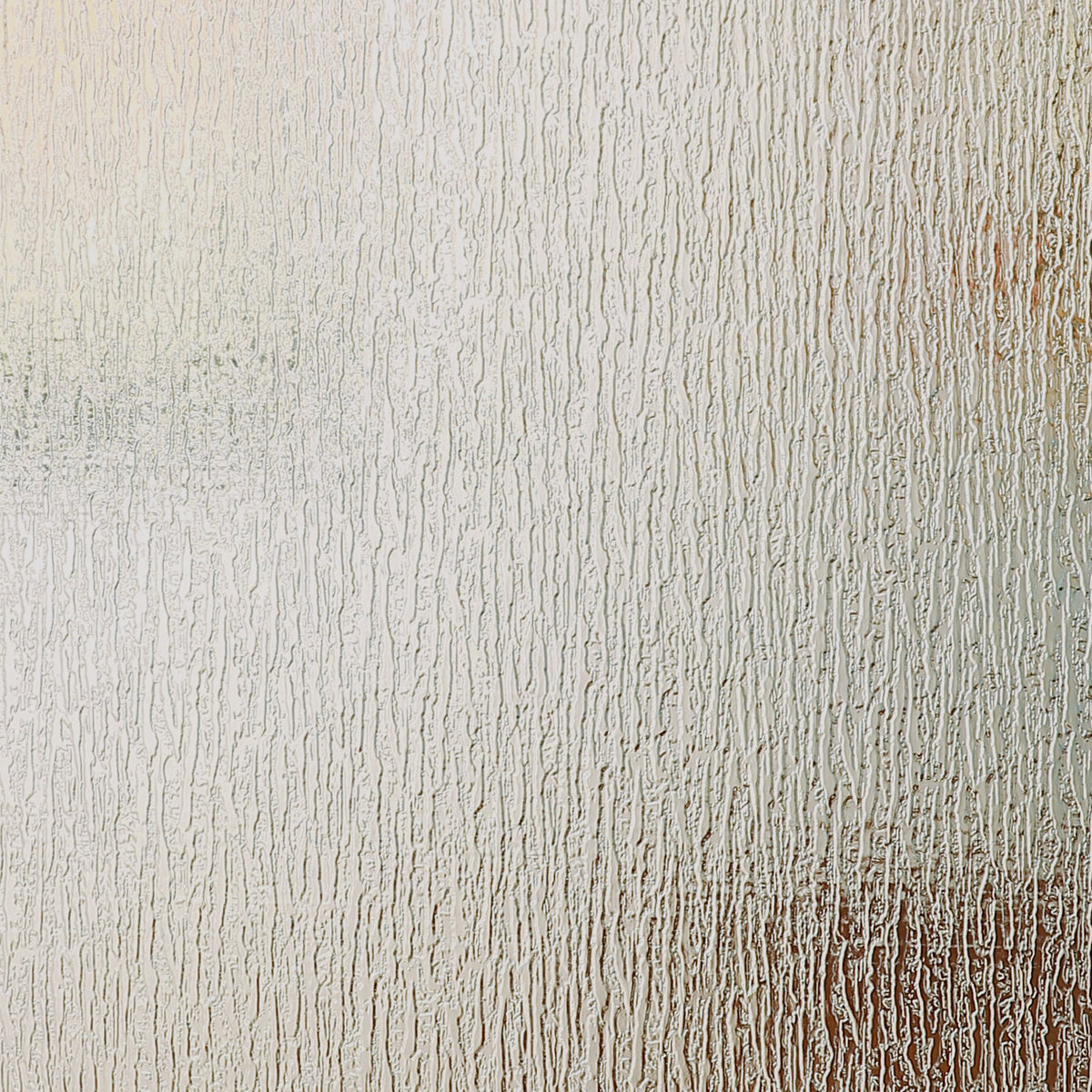 Rain glass in front of a room, showing how much of the view it hides