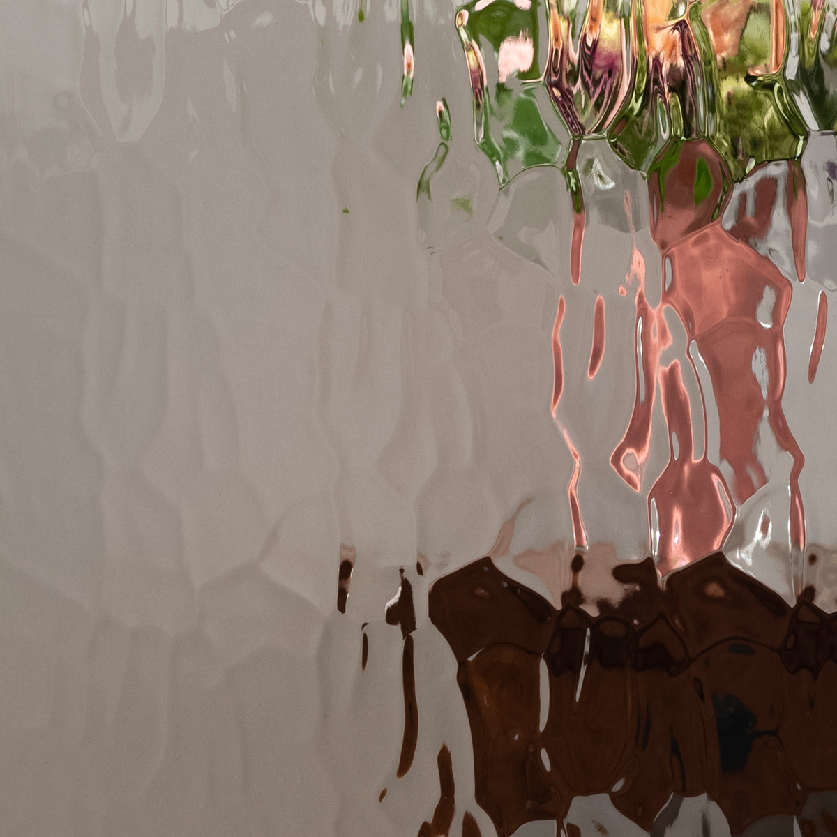 Vapor glass in front of a room, showing how much of the view it hides