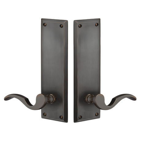 Quincy Sideplate Entry Lockset by Emtek