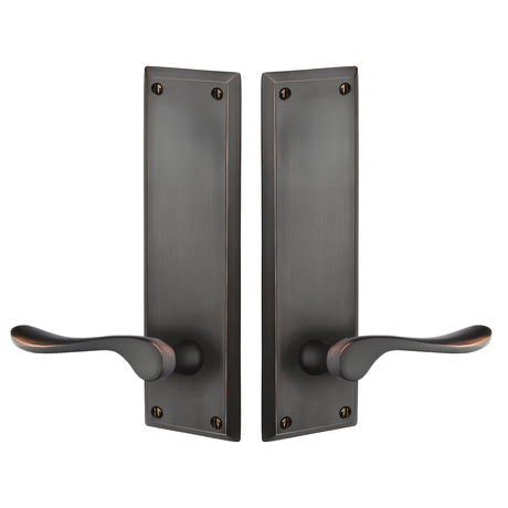 Quincy Sideplate Entry Lockset by Emtek