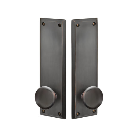 Quincy Sideplate Entry Lockset by Emtek