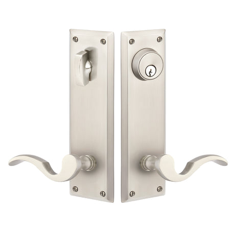 Quincy Sideplate Entry Lockset by Emtek