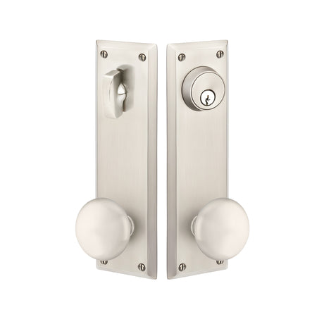 Quincy Sideplate Entry Lockset by Emtek