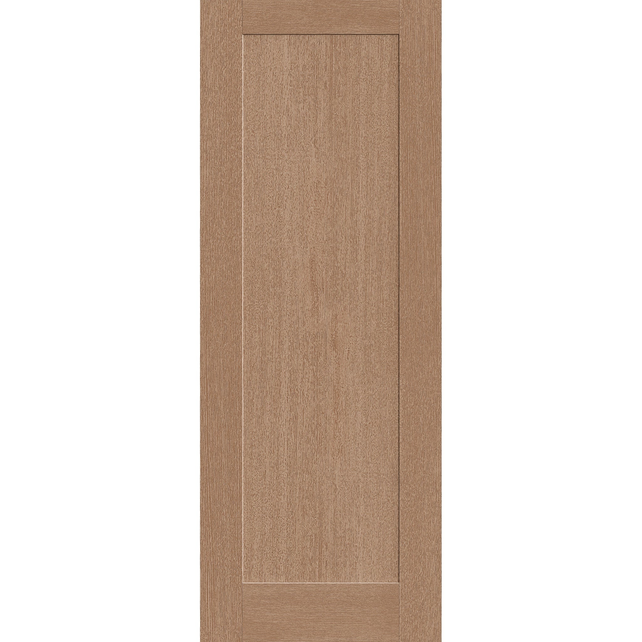 Simple集中 20-Minute Fire-Rated Fiberglass Entry Door - 1 Panel Shaker (36
