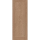 Hurricane-rated fiberglass entry door, 1 panel shaker, 36" x 96", white satin smooth finish