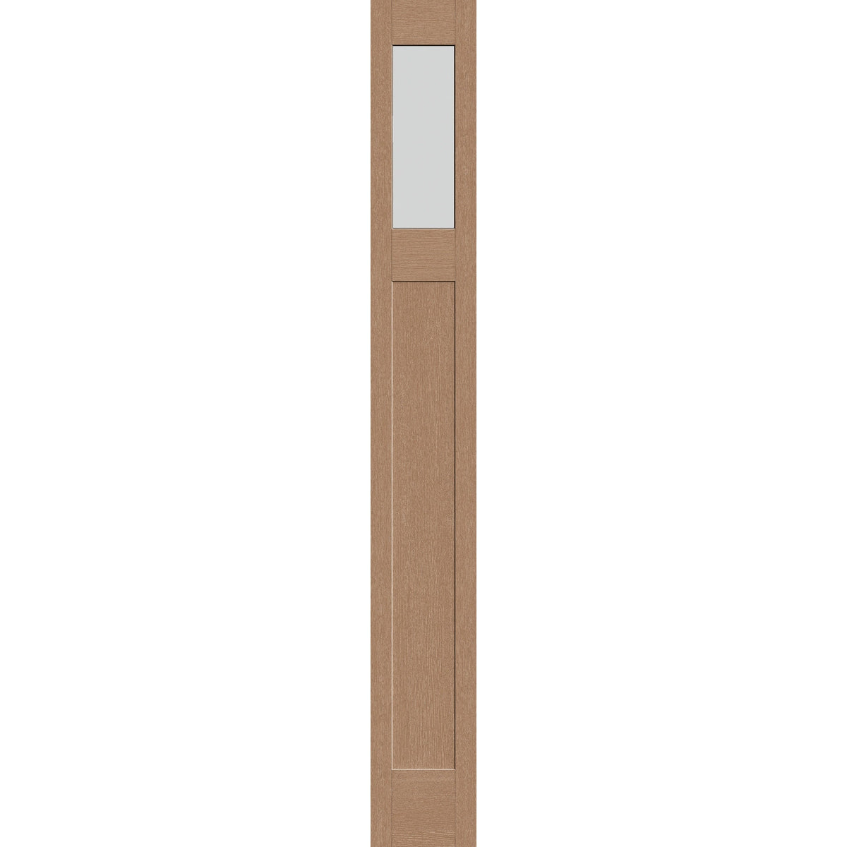 Frost Flush Glazed Fiberglass Sidelite Panel - Craftsman (12