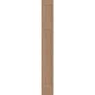 Fiberglass sidelite panel, Craftsman, 12" x 96", tan woodgrain finish