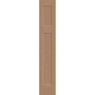 Fiberglass sidelite panel, Craftsman, 14" x 80", tan woodgrain finish