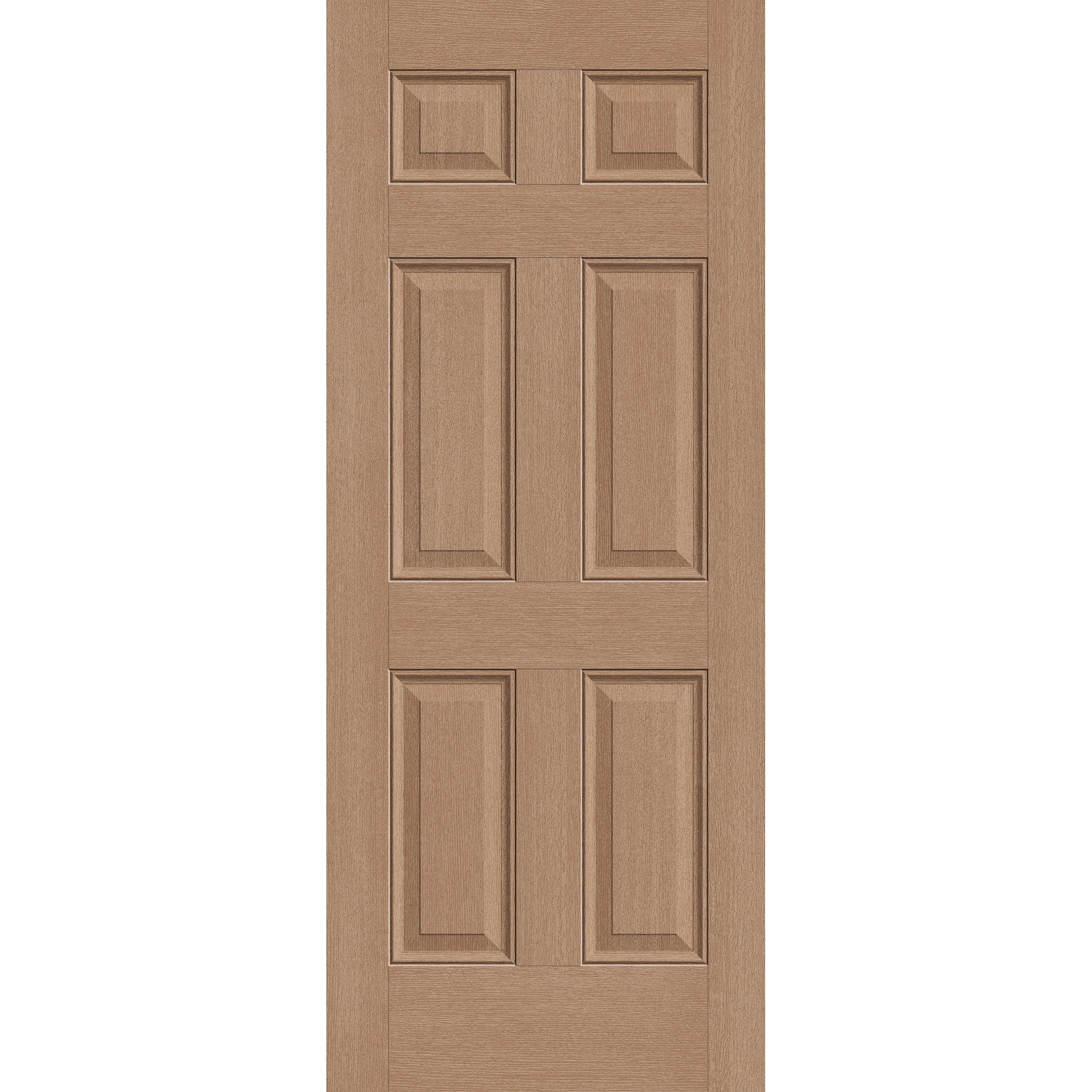 Hurricane-Rated Fiberglass Entry Door - 6 Panel (32