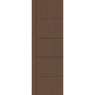 Fiberglass entry door, contemporary 14, 32" x 96", fine woodgrain finish