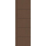 Fiberglass entry door, contemporary 14, 32" x 96", fine woodgrain finish
