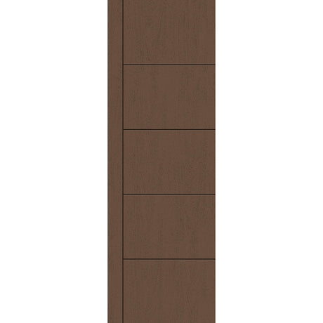 Fiberglass entry door, contemporary 14, 32" x 96", fine woodgrain finish