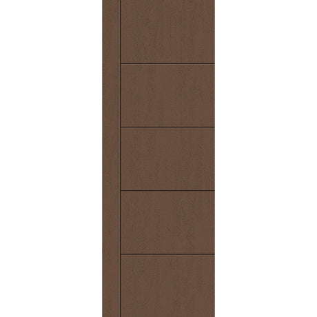 Fiberglass entry door, contemporary 14, 34" x 96", fine woodgrain finish