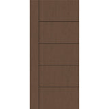 Fiberglass entry door, contemporary 14, 36" x 80", fine woodgrain finish