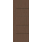 Fiberglass entry door, contemporary 14, 36" x 96", fine woodgrain finish