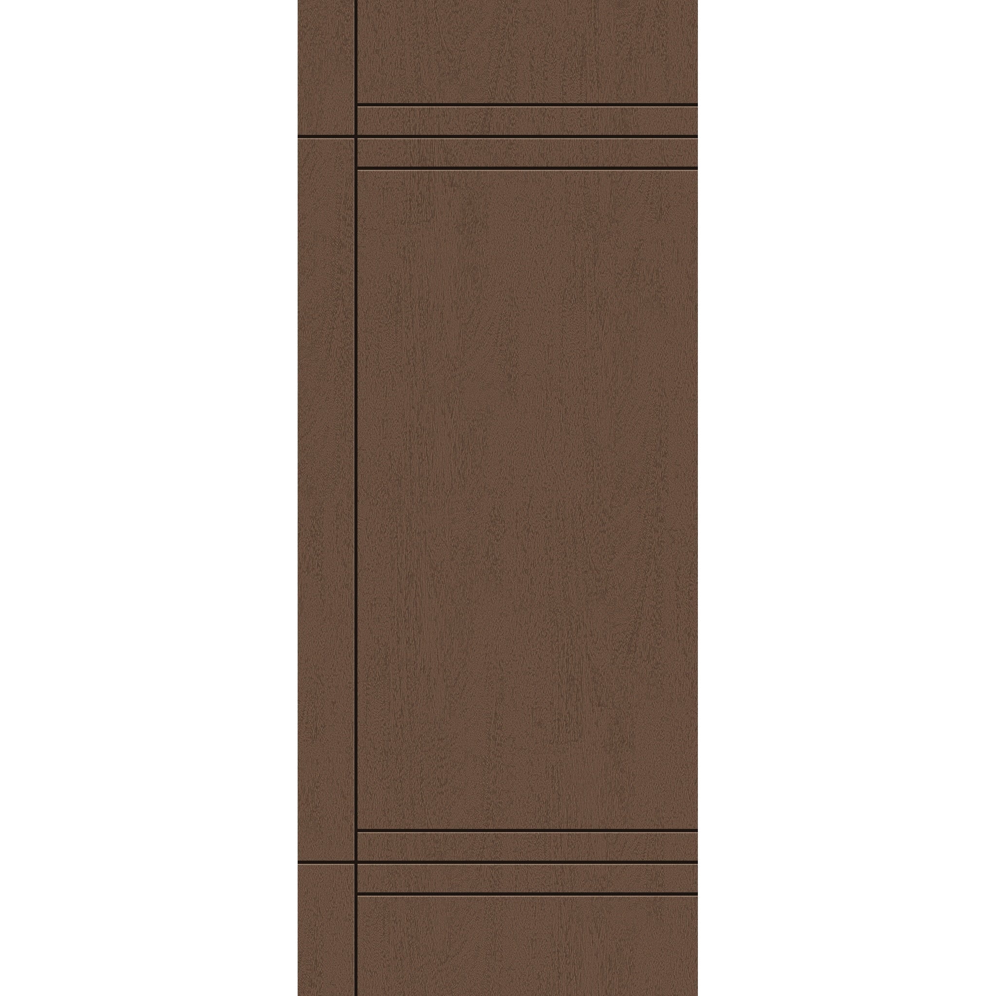 Fiberglass entry door, contemporary 16, 32" x 80", fine woodgrain finish